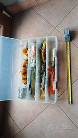 cassetta di esche da luccio