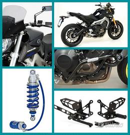 Yamaha Mt ammortizzatore scarico ricambi pedane