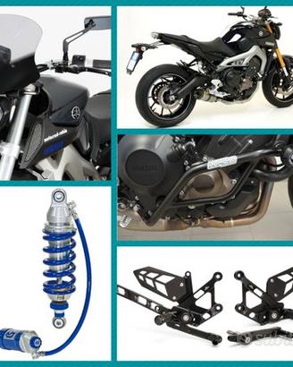 Yamaha Mt ammortizzatore scarico ricambi pedane