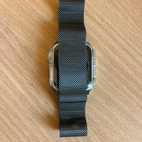 Bracciale in maglia milanese Graphite Apple Watch