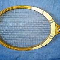 Racchetta da tennis in legno vintage NARCISA