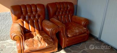 POLTRONE IN PELLE