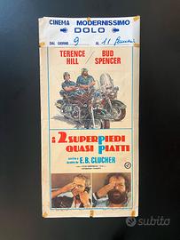 i 2 superpiedi quasi piatti - locandina film