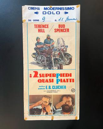 i 2 superpiedi quasi piatti - locandina film