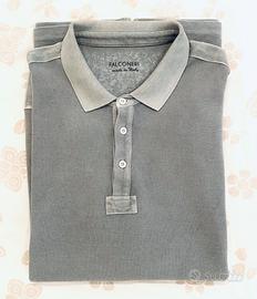 polo Falconeri grigio tg. 54 (XL) nuova