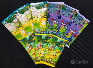9 pacchetti carte Pokemon