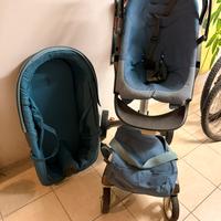 Duo Stokke Xplory V6 colore azzurro
