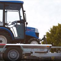 Rimorchio trasporto miniescavatore 1500 Kg