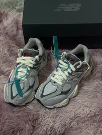 New Balance 9060 Rain Cloud Grey Taglia 36