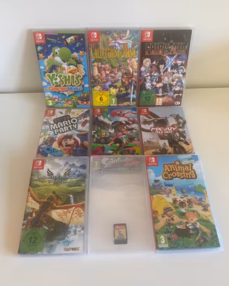 Switch – Mario, Yoshi, Fairy Tail, Animal Crossing