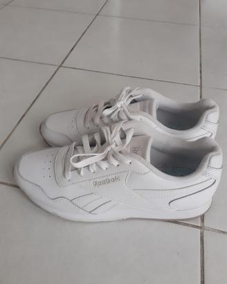 Scarpe ginnastica Reebok donna, bianche numero 40 
