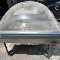 Isola vetrina scaldavivande