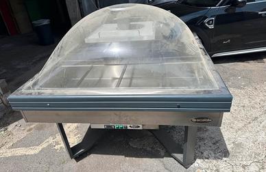 Isola vetrina scaldavivande