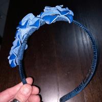 Cerchietto con applicazione floreale