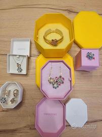 Lotto collezione idyllia swarovski 