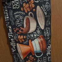 Tovaglietta in tessuto e copriforno