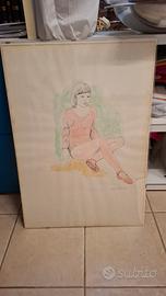 Disegni su cartoncino di Pregnolato  Giuliano