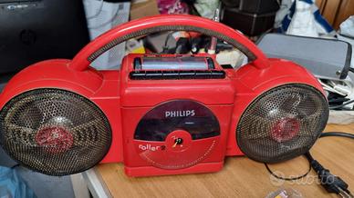 9823N-Radio Stereo Philips Roller 2 Rosso