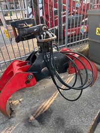 Pinza cranab cr280 per escavatore/ trattore
