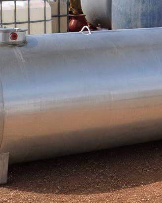 Cisterna acciaio inox alimentare 1000 litri