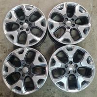 4 cerchi lega jeep compass renegade r18 lt216