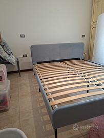 struttura letto imbottita  ikea