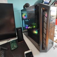 PC gaming + monitor 2160 p  