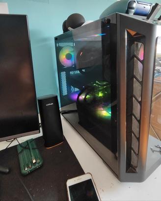 PC gaming + monitor 2160 p  