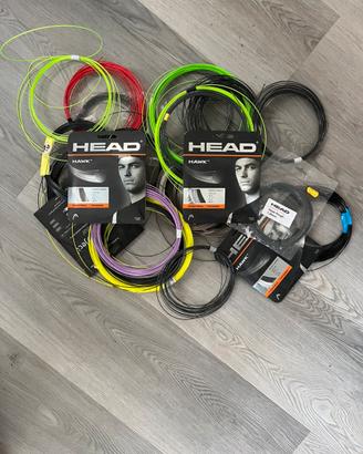 Corde da tennis varie marche