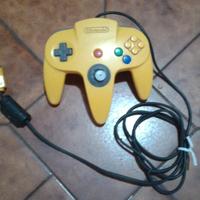 JOYPAD GIALLO NINTENDO 64, ORIGINALE, COME DA FOTO
