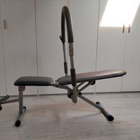 Panca Palestra Rovera Fitness Addome Gambe Glutei