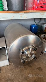 Serbatoio stoccaggio in acciaio inox 1000 litri