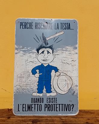 Insegna Tabella Antinfortunistica UAL
