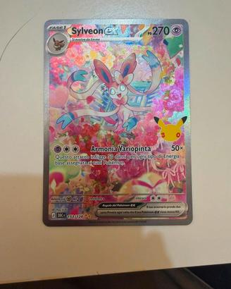 Sylveon ex 30esimo anniversario dei Pokémon