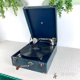 Grammofono Allo Francese + Scatola puntine