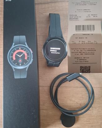 Galaxy Watch5 PRO 45mm Titanio e vetro Zaffiro