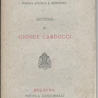 Jauffrè Rudel, di G. Carducci, 1888