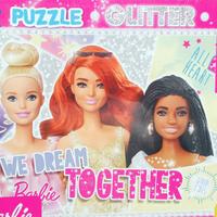 Lisciani, Barbie puzzle  + glitters. 60 pezzi, 4+