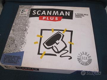Logitec Scan Man Plus scanner manuale con confezio
