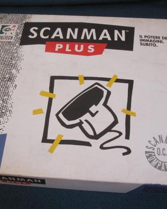 Logitec Scan Man Plus scanner manuale con confezio