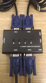 Switch KVM 4 porte