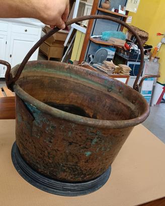 Calderone "Paiolo" in Rame