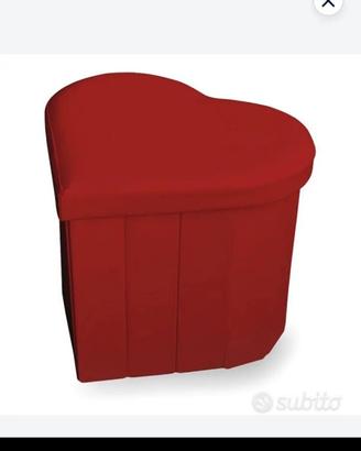 pouf cuore