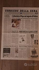 Terzo segreto di Fatima - Corriere della Sera