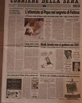 Terzo segreto di Fatima - Corriere della Sera