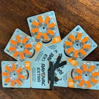 Nuove. Batterie per apparecchi acustici 