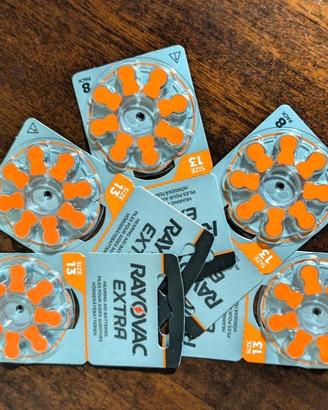 Nuove. Batterie per apparecchi acustici 