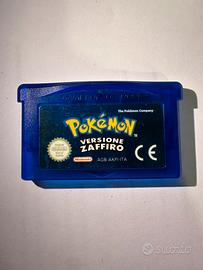 Zaffiro pokemon gameboy advance originale