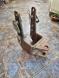 Gancio traino trattore trattorino goldoni ferrari