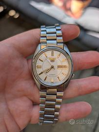 Orologio Seiko 5 automatico vintage originale 
